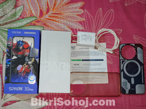 Tecno spark 30 pro 4g